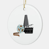 Hollywood Film Keramik Ornament (Links)