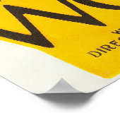 Hollywood-Film Vintag 1918 Poster (Ecke)