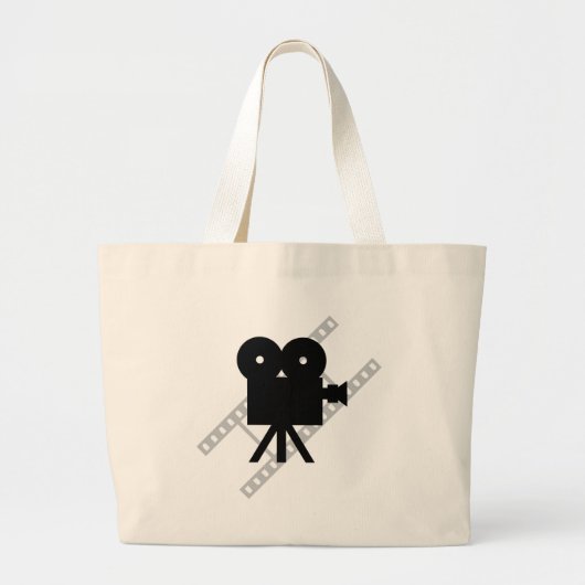 Hollywood-Filmfilmtechnik-Kamerafilm Jumbo Stoffbeutel (Vorne)