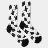 Hollywood Filmmaker Fun Clapperboard Socken (Rechts)