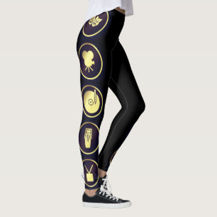 Hollywood-Filmstar-Ikonen Leggings
