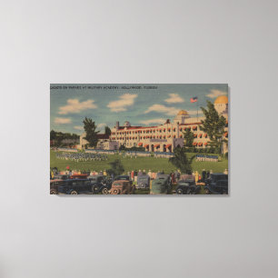 Hollywood, FL - Kadet Parade an der Militärakademi Leinwanddruck