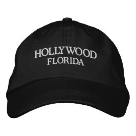 Hollywood Florida bestickte BaseballHat Bestickte Baseballkappe
