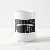 Hollywood - Florida Kaffeetasse (Mittel)