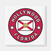 Hollywood Florida Magnet (Vorne)