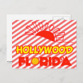 Hollywood, Florida Postkarte (Vorne/Hinten)
