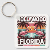 Hollywood Florida Schlüsselanhänger (Vorderseite)