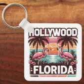 Hollywood Florida Schlüsselanhänger (Vorderseite)