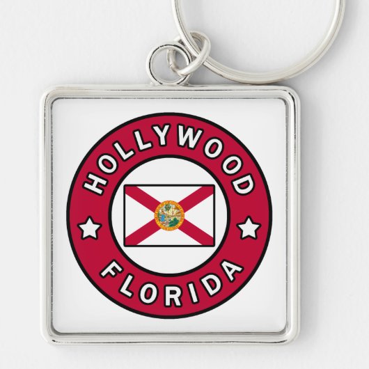 Hollywood Florida Schlüsselanhänger (Vorne)