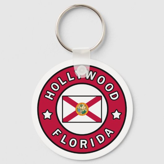 Hollywood Florida Schlüsselanhänger (Vorderseite)