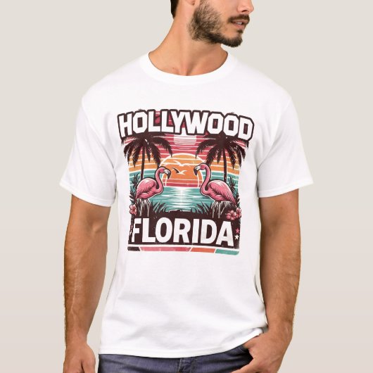 Hollywood Florida T-Shirt (Vorderseite)