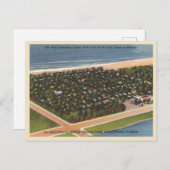 Hollywood, Florida, Vintager Trailerpark Postkarte (Vorne/Hinten)