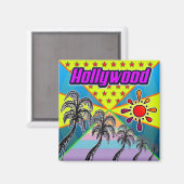 Hollywood Freedom Magnet (Vorderseite/Rückseite)