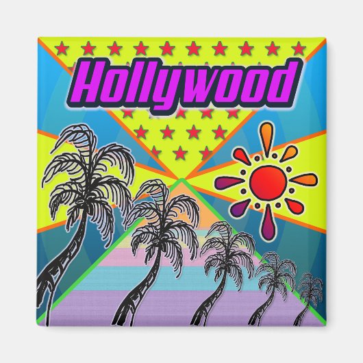 Hollywood Freedom Magnet (Vorne)