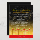 Hollywood Fundraiser Einladung (Vorne/Hinten)