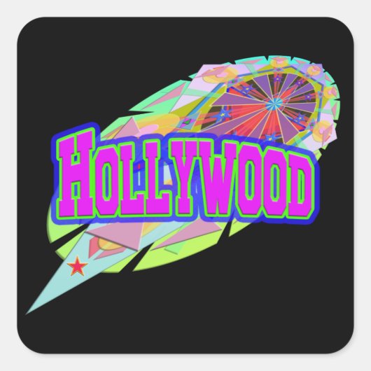 Hollywood Future Sticker (Vorderseite)