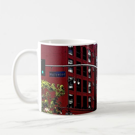 Hollywood gehen kaffeetasse (Links)