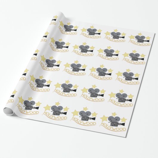 Hollywood Geschenkpapier (Ungerollt)