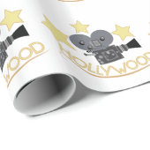 Hollywood Geschenkpapier (Rolleneckpunkt)