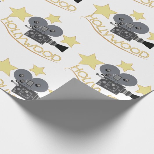Hollywood Geschenkpapier (Ecke)