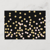 Hollywood Glam Matching Begleitkarte (Rückseite)