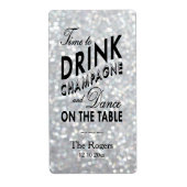 Hollywood Glam Wine Label (Vorne)