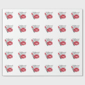 HOLLYWOOD GLAMOUR GESCHENKPAPIER (Flach)