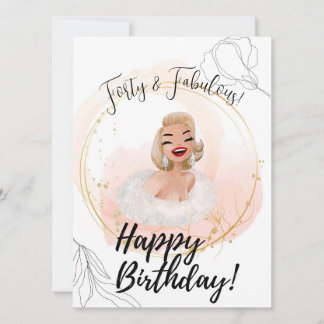 Hollywood-Glamour zum Geburtstag
