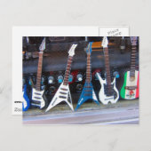 Hollywood Guitars Postkarte (Vorne/Hinten)
