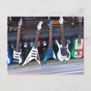 Hollywood Guitars Postkarte