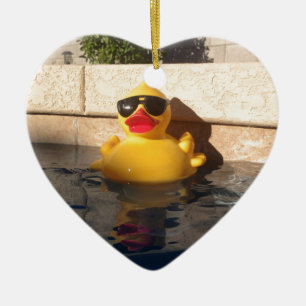 Hollywood-Gummi Duckie Keramikornament