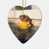 Hollywood-Gummi Duckie Keramikornament (Links)