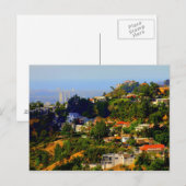 Hollywood Hills, Kalifornien Postcard Postkarte (Vorne/Hinten)