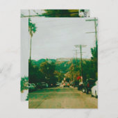 Hollywood Hills Postkarte (Vorne/Hinten)