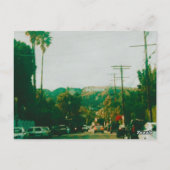 Hollywood Hills Postkarte (Rückseite)