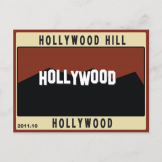 Hollywood Hills Postkarte