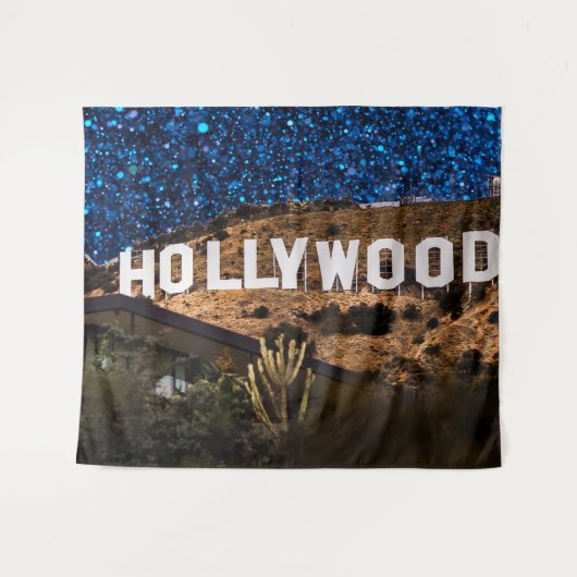 HollyWood Hills Wandteppich (Vorderseite (Horizontal))
