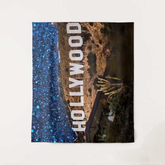 HollyWood Hills Wandteppich (Vorderseite)