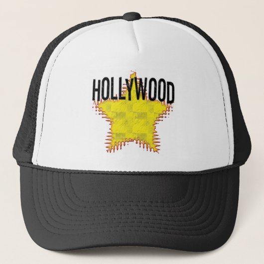 Hollywood Hut! Truckerkappe (Vorderseite)