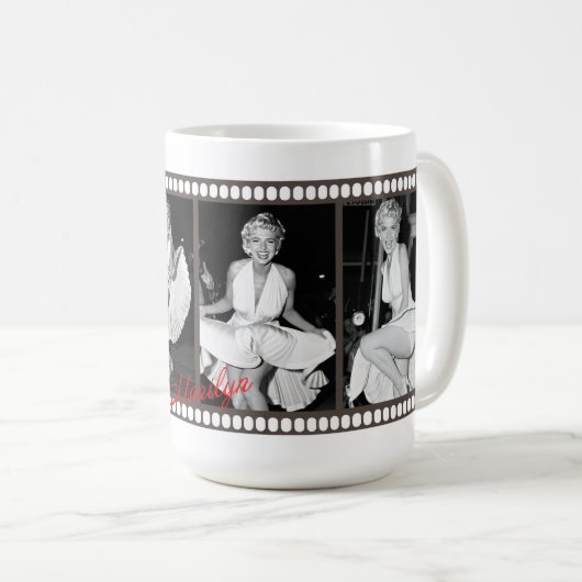 Hollywood Icon Marilyn Kaffeetasse (VorderseiteRechts)