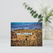 Hollywood, ikonisches Zeichen, Postkarte (Stehend Vorderseite)