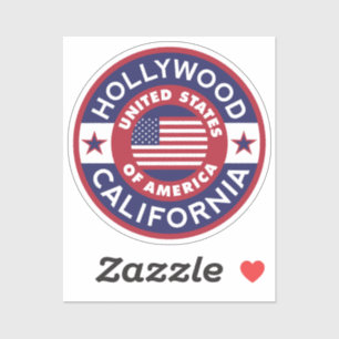 HOLLYWOOD, Kalifornien Aufkleber