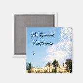 HOLLYWOOD, KALIFORNIEN-Magnet Magnet (Vorderseite/Rückseite)