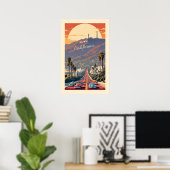 Hollywood Kalifornien Poster (Heimbüro)