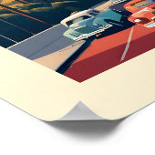 Hollywood Kalifornien Poster (Ecke)