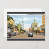 Hollywood, Kalifornien, Vintage Postkarte (Vorne/Hinten)