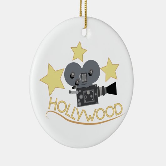 Hollywood Keramik Ornament (Rechts)