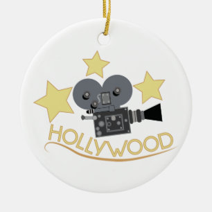 Hollywood Keramik Ornament