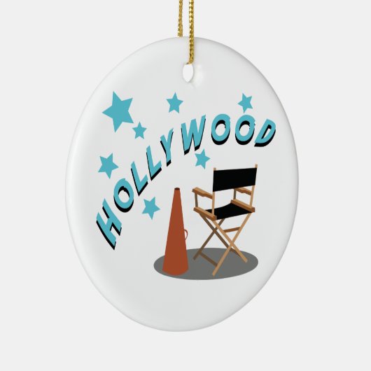 Hollywood Keramik Ornament (Rechts)