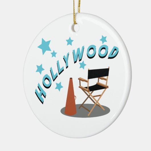 Hollywood Keramik Ornament (Links)